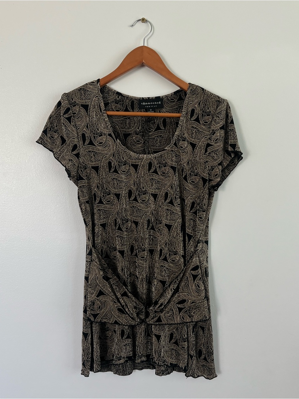 Connected Apparel Tunic Top